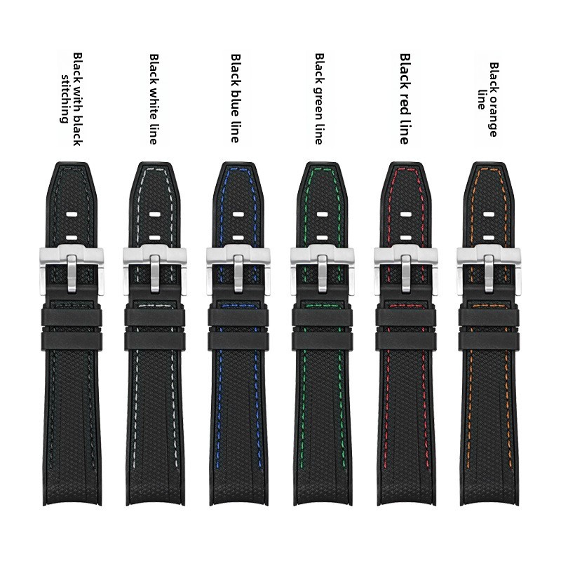 Cinturino in Silicone Impermeabile 20mm per Rolex foto 3