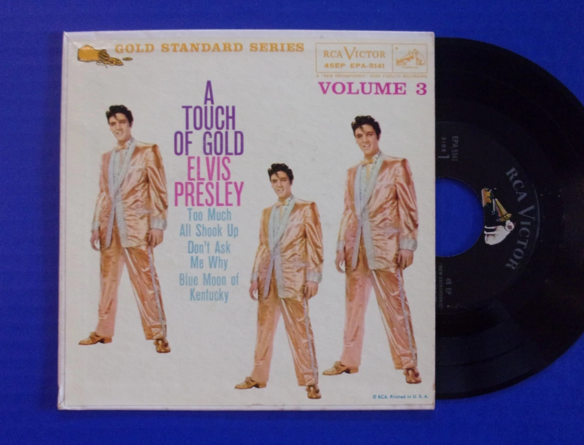 ELVIS PRESLEY - A Touch Of Gold (EPA-5141) 1960 First Pressing