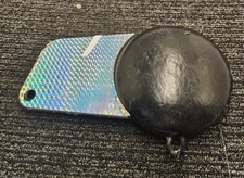 Downrigger Weight Pancake Style Coated Ball Sinker Black Replacement Heavy Duty