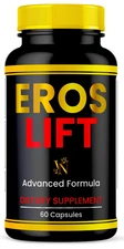 Eros Lift Pills, ErosLift Dietary Supplement Advanced Formula Men Support 60CT