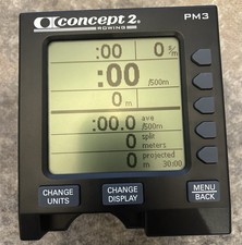 Concept 2 PM3 rowing machine monitor - mint condition