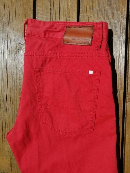 Men Marc O'Polo Trousers Red 32 / M / 46