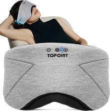 Sleep Mask with Headphones Bluetooth 5.4, TOPOINT Blackout Eye Mask for Sleep...