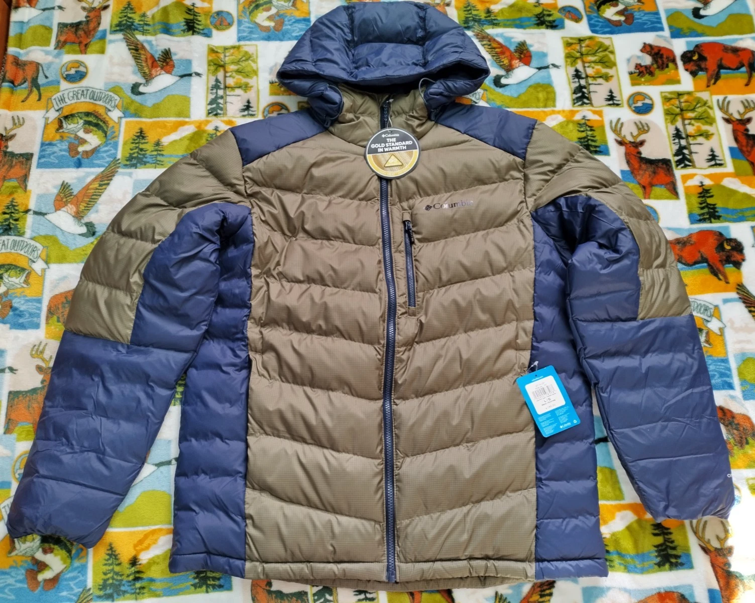 NWT Columbia Labyrinth Loop Hooded Jacket Omni Heat Infinity Size L Large Mens
Opens in a new window