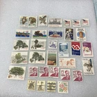 33 USED Vintage 15c USA Stamps, 1975-1980. A DEAL! LOOK. $1 Ships.