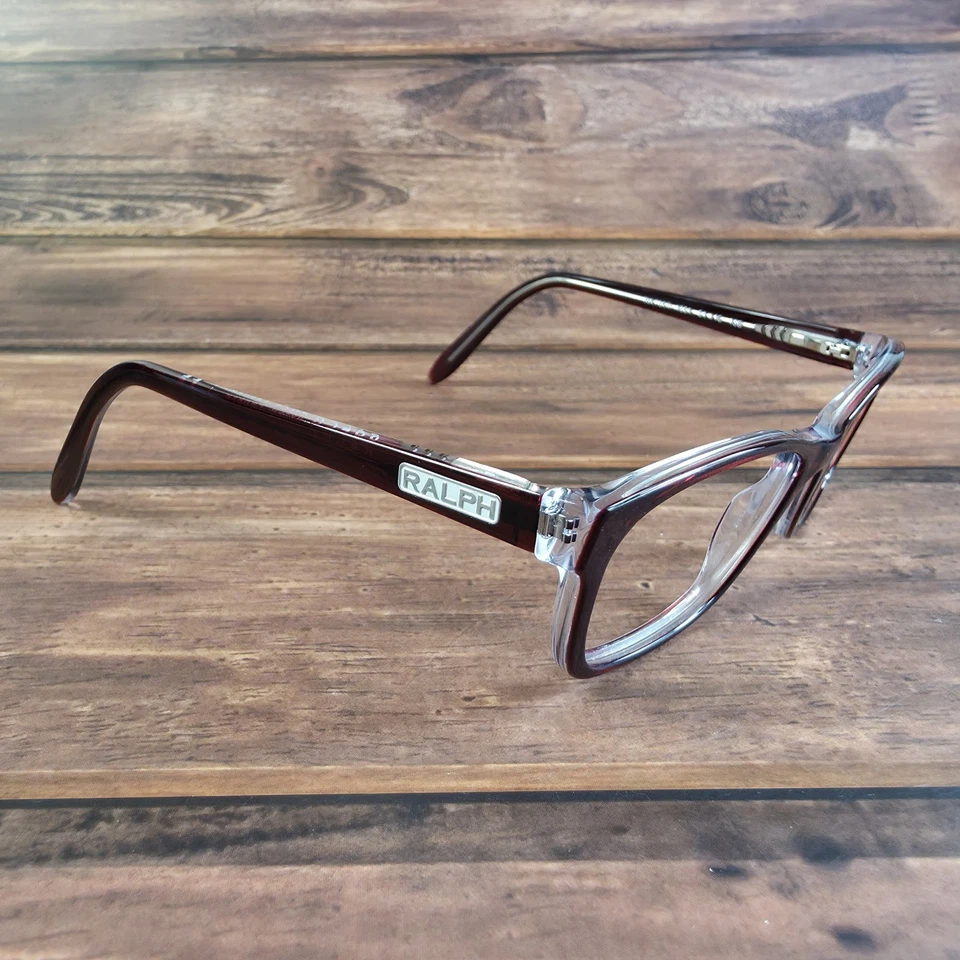 Ralph Lauren RA7039 Anteojos Mujer 51-16-135 Rojo Marrón Marco Ojo de Gato Gafas Foto 3 de 4