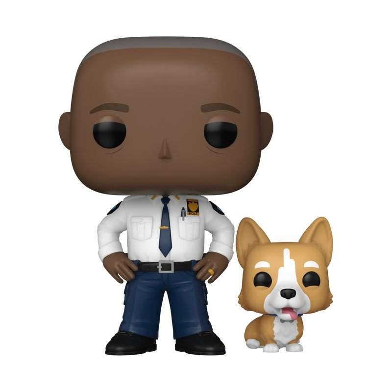 Funko POP! & Buddy Brooklyn Nine-Nine Captain Ray Holt with Cheddar