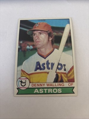 1979 Topps - Denny Walling #553 Houston Astros NM-MINT SHARP Centered