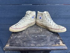 Vintage 1950s 60 s Converse Chuck Taylor High Top Sneakers Mens Size 12 USA