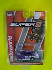 NEW - Auto World 2008 Chevy Monte Carlo SS Stock Car HO Scale Slot Car