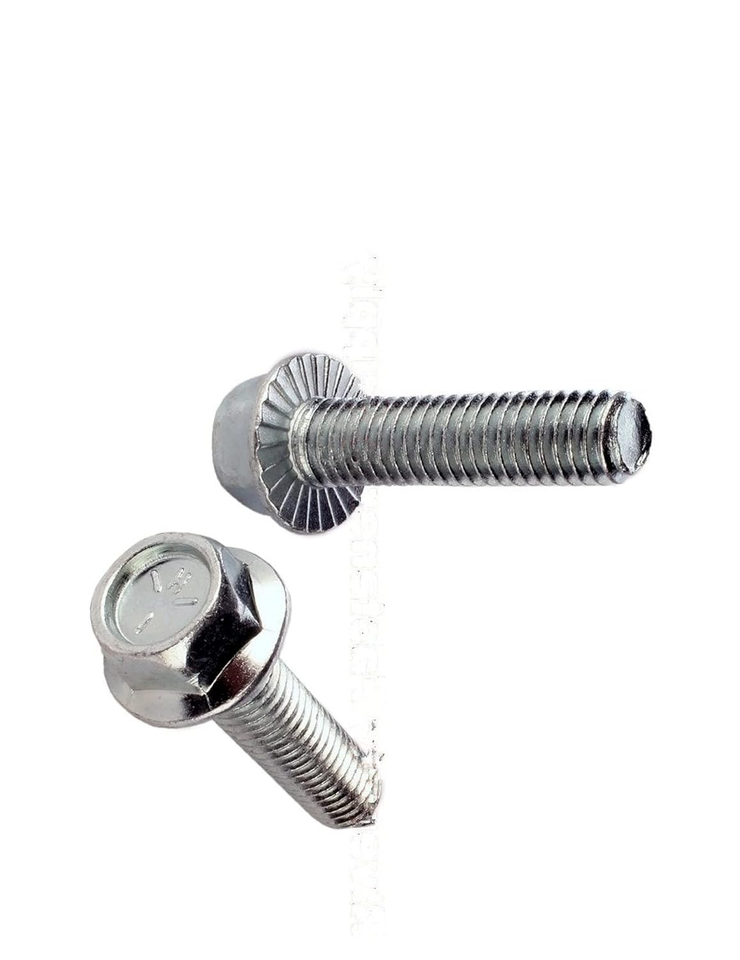 Bulloni A Flangia 3/8-16x1 Set Da 25 Grado 8 25 Dadi Di - Foto 5