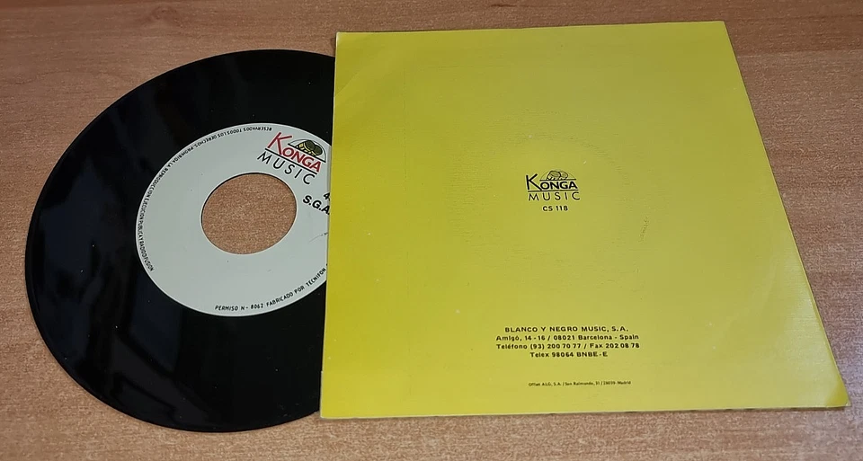 GILBERT O'SULLIVAN Collection Mix 7" SPAIN PROMO SINGLE VINYL VERY RARE 1990 OOP - Image 2 of 3