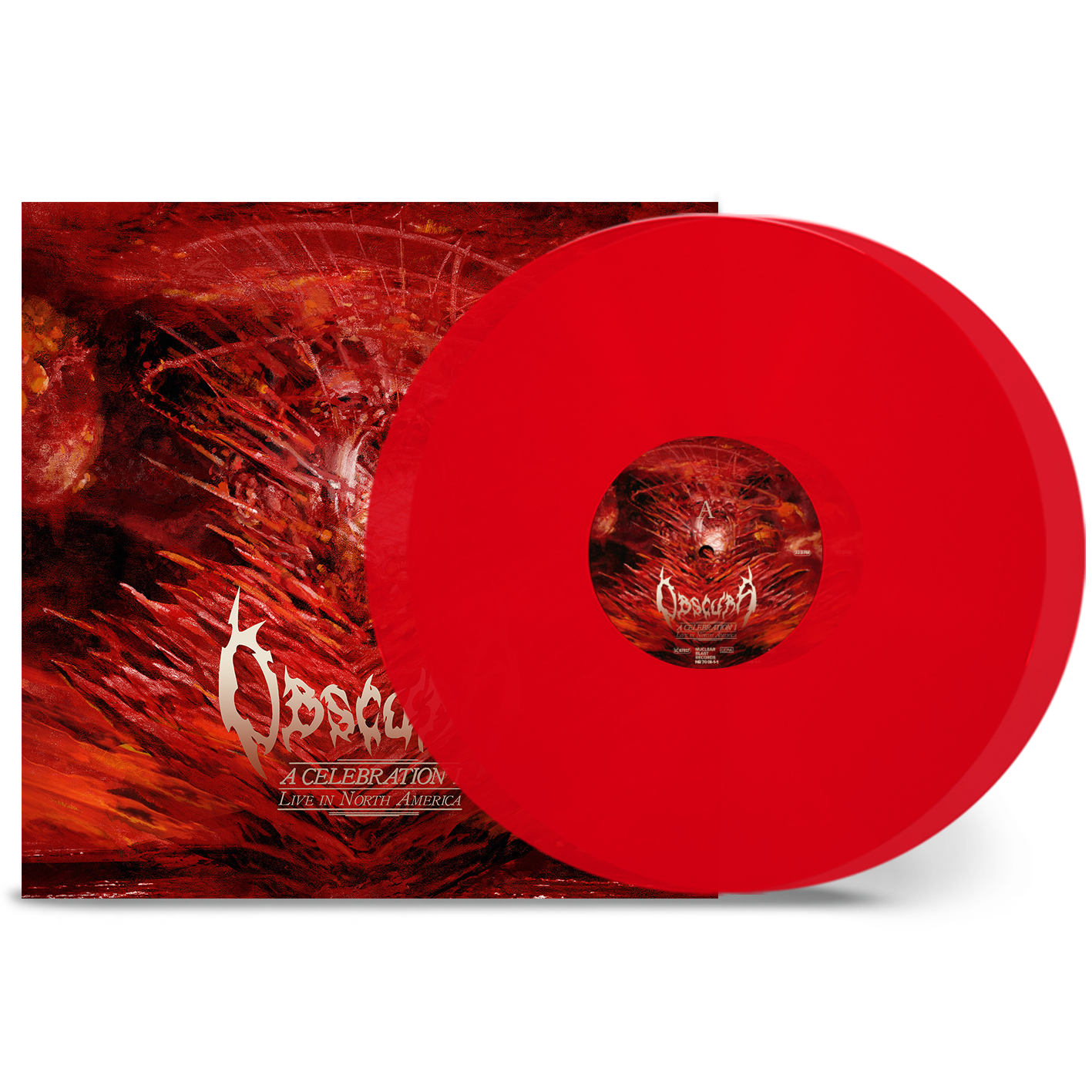 Obscura 'A Celebration I-Live In North America' Transparent Red Vinyl NEW SEALED