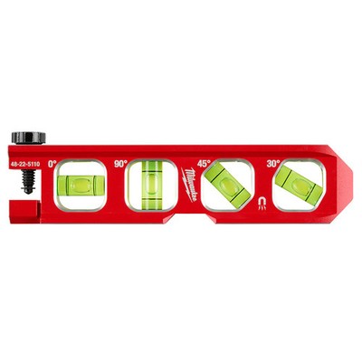 Milwaukee 48-22-5110 6.5'' Impact Resistant Pipe Lock Billet Torpedo Level