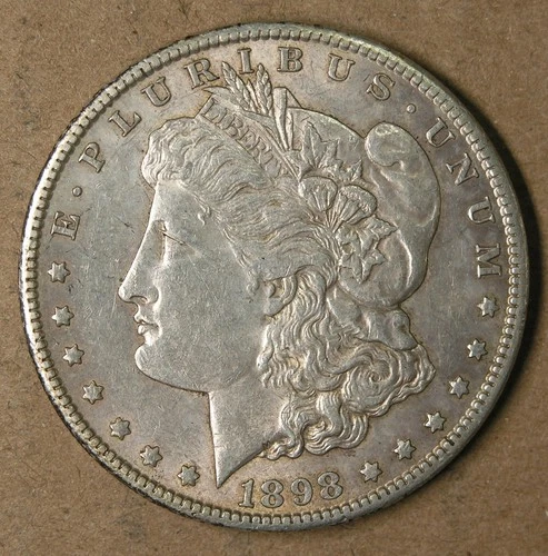 $1 1898-S Morgan Silver Dollar Original AU San Francisco Mint * AvenueCoin