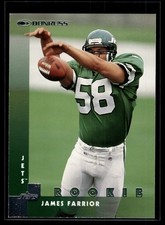 James Farrior 1997 Donruss Rookie Card #206. rookie card picture
