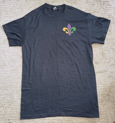 Laissez Les Bon Temps Rouler T-Shirt, Mardi Gras Shirt, Fat Tuesday Size Small