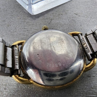 Breil Watch Women 26mm Gold Dial Two Tone Small Seconds Round New