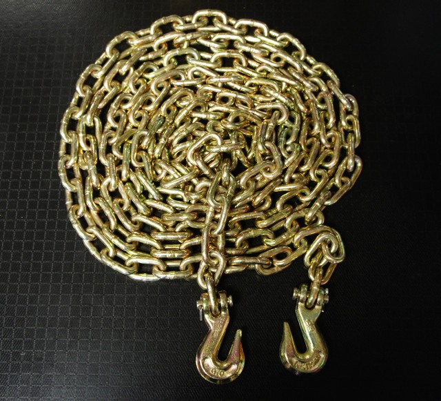 20 G70 5/16" x 20' Transport Chains Tie Down f Truck Trailer Tow Chain