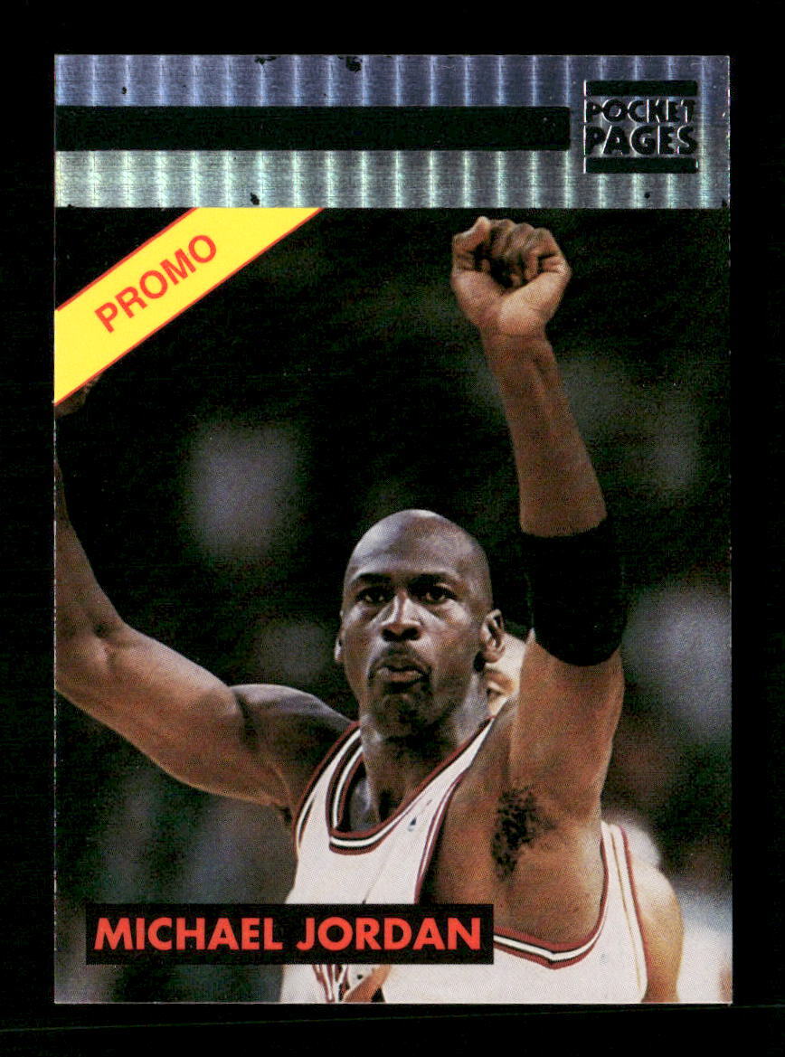 【1992年物】マイケルジョーダン トレーディングカード Michael Jordan 1992-94 Pocket Pages Cards #48 Rare Promo
