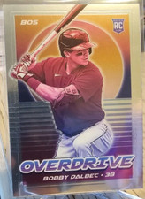 2021 Panini Chronicles Overdrive Bobby Dalbec RC #9 Boston Red Sox