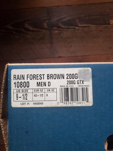 Danner Men's Rain Forest Insulated Gore-tex Boots, Brown - Picture 13 of 14