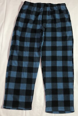 Dg Hill Mens Fleece Pajama Bottoms DG Hill Pack Plaid Mens Pajama