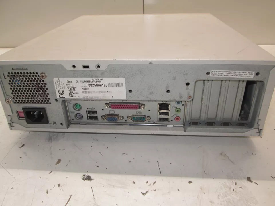 Gateway Flex ATXPRN KTH E1800 Intel Celeron 1.2GHz 64MB NO HDD - Image 3 of 4