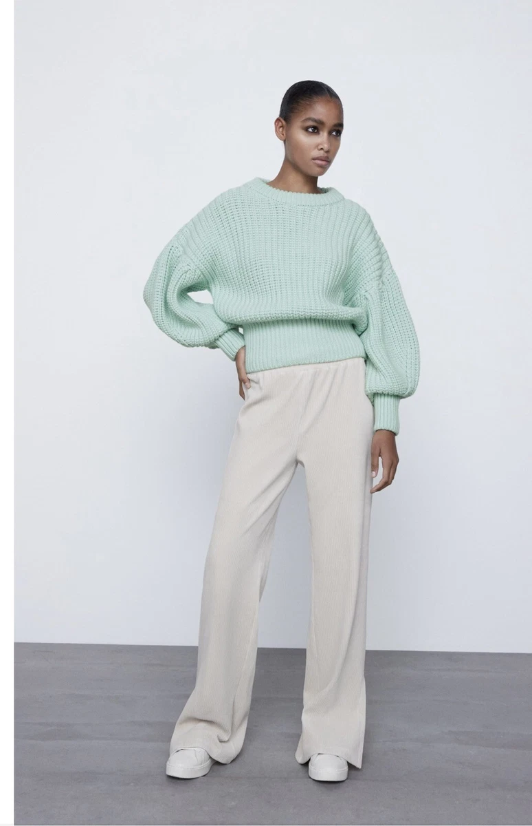 Zara knit cheap sweatshirt