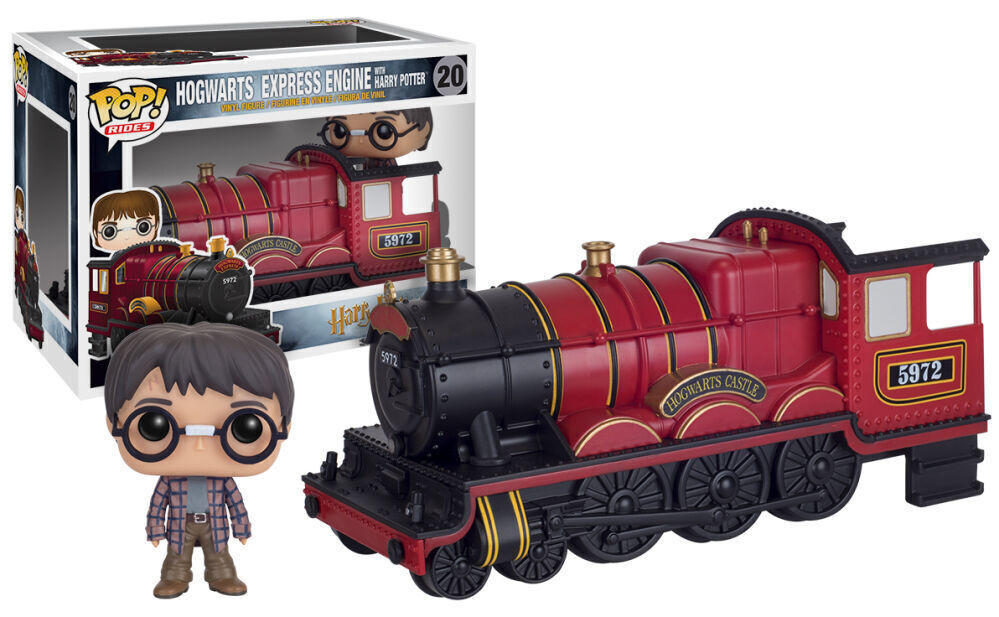 POP! Rides Harry Potter: Hogwarts Express Engine com Harry Potter - Funko