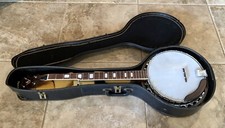 Vintage Penco 5-String Resonator Banjo 1970s w/ Case