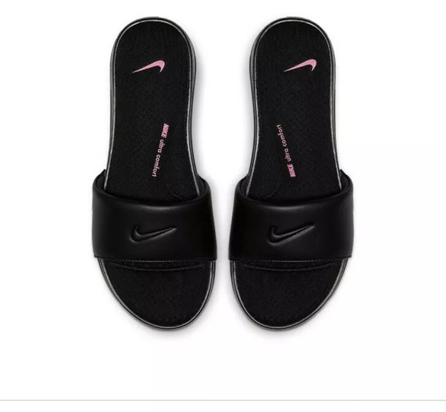 Nike Women's Ultra Comfort 3 Slides Ar4497 004 Gunsmoke Plum Chalk Size 10 gÃ¼nstig kaufen | eBay