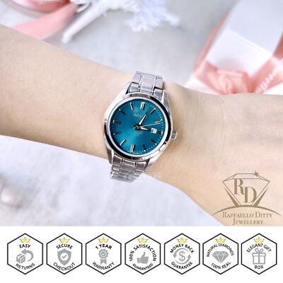 Seiko Ladies Watch Quartz Blue Dial Stainless Steel New Releases