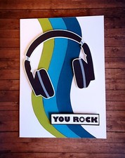 You Rock - pink or blue deigns available (teenager)