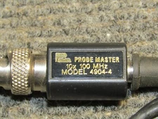 Probe Master Oscilloscope Probe ~ Model 4904-4 ~ 10X 100MHz