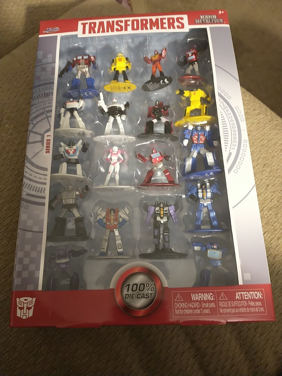 極小！NANOサイズ！ジャダトイズ　トランスフォーマー　コンボイ　ダイキャスト Jada Toys Transformers, 18-Pack 1.65