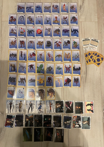 FINAL FANTASY VIII Triple Triad Carddass Masters Bandai Set of 82 Cards+2 card - Picture 1 of 11