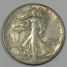 1941-S Walking Liberty Half Dollar ALMOST UNCIRCULATED Silver 50-Cents