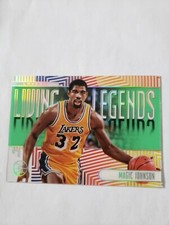 Magic Johnson Living Legends Emerald Lakers 2020 Panini Illusions #12 Acetate SP