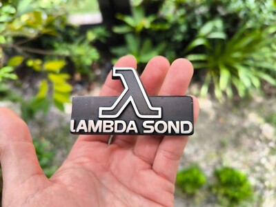 Volvo LAMBDA SOND Vintage MetalGrille Emblem Badge Fit Volvo 740