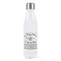 You're Mein Favorit Klempner Stars Doppelwand Wasserflasche Lustig Best