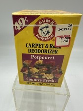 Arm  Hammer Carpet Deodorizer Potpourri Country Fresh Discounted Vintage NEW