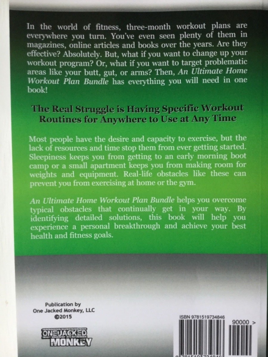 AN ULTIMATE HOME WORKOUT PLAN BUNDLE (ROBERTS) EXERCISE FITNESS