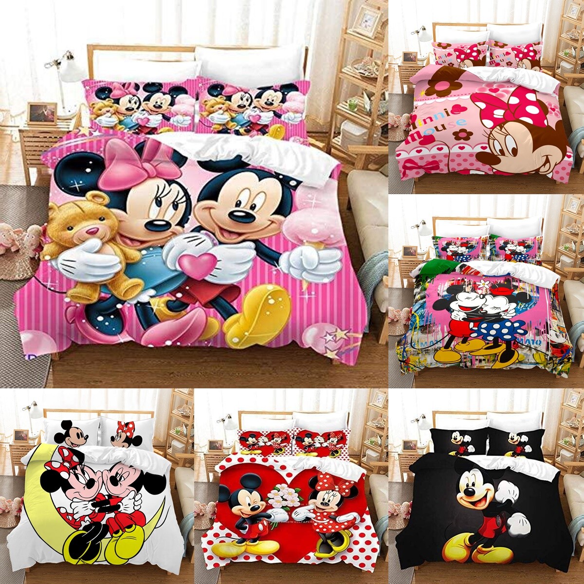 Duvet Cover Mickey Mouse Bed Set Twin Mickey Mouse Comforter Set Minnie  Mouse Bed Pillow Twin, image size:1200x1200