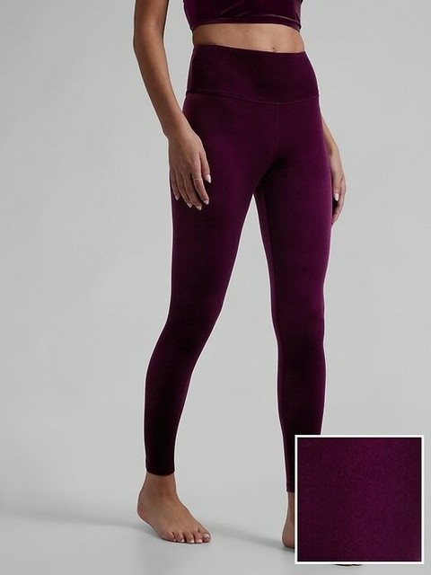 Athleta Elation Ultra High Rise Velvet 