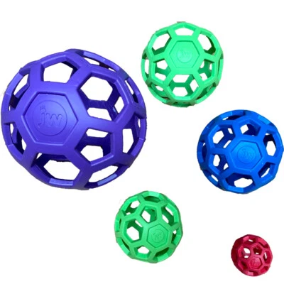JW PET JW CAGE BALL HOLLE ROLLER ROLEE ALL SIZE AND COLOURS DOG TOY