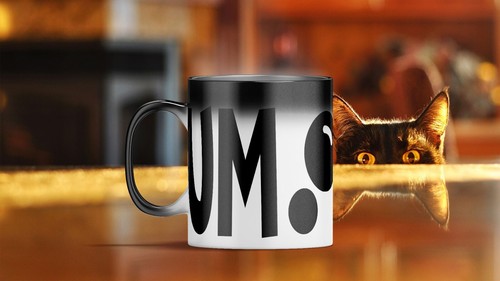 Rude Funny C handle Colour Change Black Heat Mugs - Novelty Office Joke Mug Gift - Picture 22 of 22