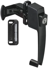 Stanley Hardware S748-272 CD1705 Keylocking Pushbutton Latch in Black Coated