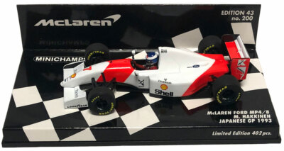 Minichamps McLaren Ford MP4/8 #7 Japanese GP 1993 - Mika Hakkinen
