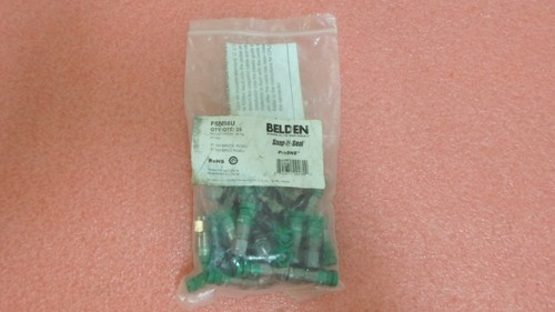 Belden FSNS6U-25 RG-6 Universal "F" Coax Compression Connector 25 Per Pack - Foto 4
